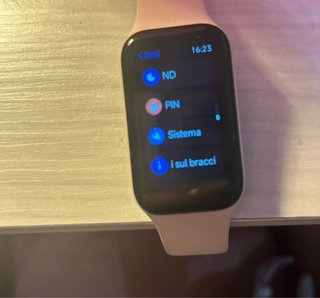 Smartwatch Rosa con Caricabatterie