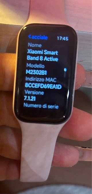 Smartwatch Rosa con Caricabatterie