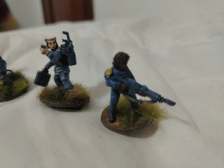 Lote 5 Miniaturas Sci-Fi Femeninas