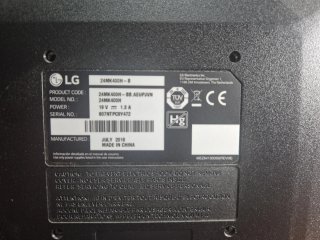Pantalla LG 24MK400H-B Negra