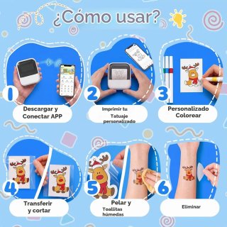 Impresora Tatuajes Temporales MokoMorrie