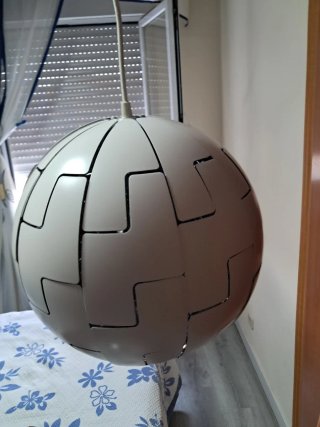 Lámpara de techo bola IKEA