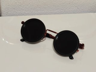 Gafas de sol filtro ajustable rojas