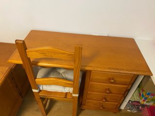 Cama Matrimonio Pino Macizo 135cm