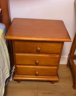 Cama Matrimonio Pino Macizo 135cm
