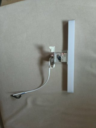 Espejo de baño con apliques luz Led 60x80