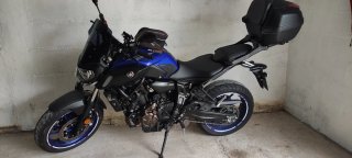 Yamaha MT07 Azul y Negra Limitada para el A2