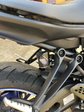 Yamaha MT07 Azul y Negra Limitada para el A2