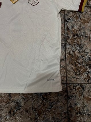 Camiseta España Adidas Talla XL Dorada y Blanca