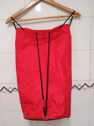 Mochila - Saco Roja de Benetton