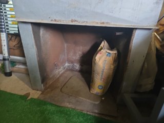 Chimenea de hierro