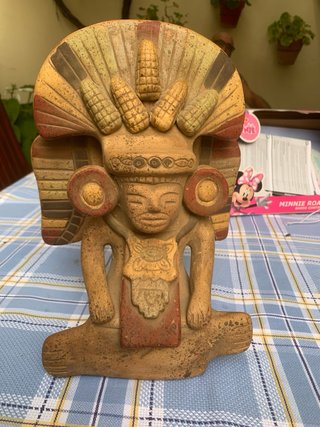 Figura terracota arte mexicano