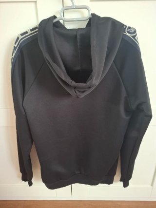 Sudadera SikSilk Negra Chico