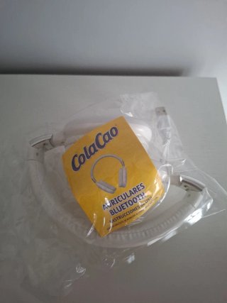 Auriculares Bluetooth ColaCao Blancos