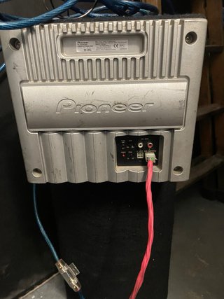 Bombo Pioneer TS-WX205A con etapa