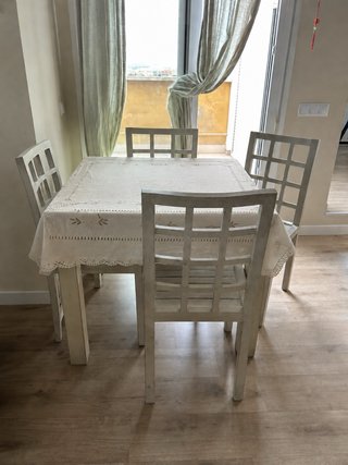 Mesa Comedor Banak Extensible Madera Beige
