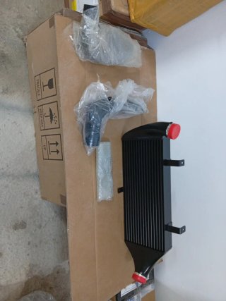 Intercooler Opel Astra H OPC 2.0L Negro