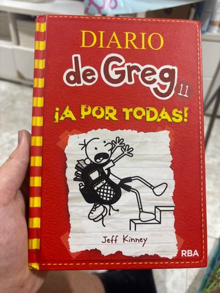Libro de “el diario de Gerg”