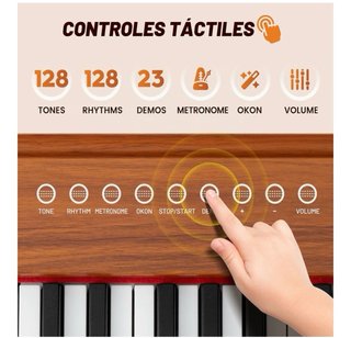 Piano Infantil Madera 37 Teclas