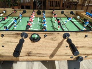 Futbolín como nuevo