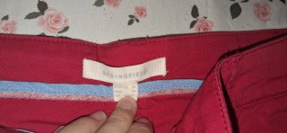 Shorts Springfield Rojo Talla 34