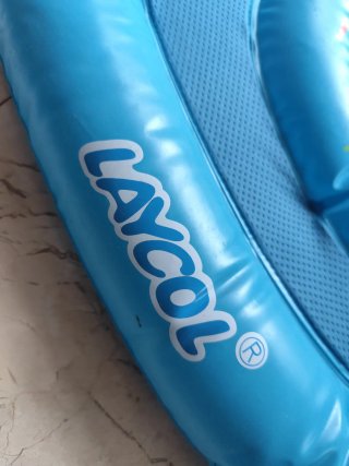 Flotador bebé Laycol azul con dibujos