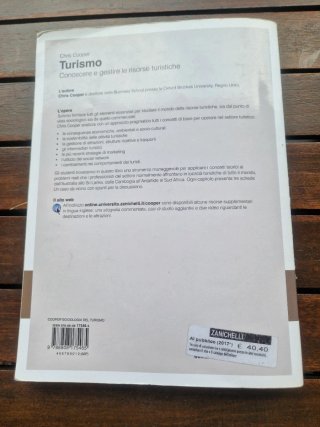 Turismo. Conoscere e gestire le risorse turistiche