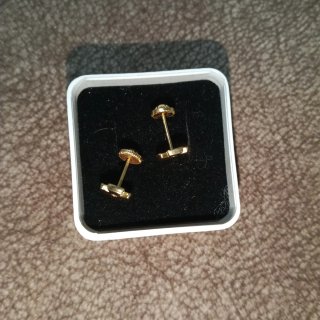 Pendientes en oro amarillo de 18K