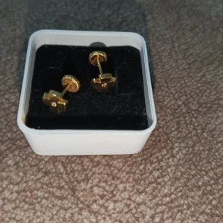Pendientes en oro amarillo de 18K