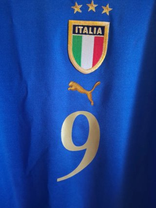 Maglia Calcio Italia Vieri originale
