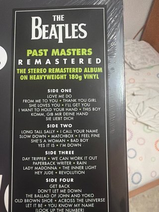 The Beatles Past Masters Vinilo Remasterizado