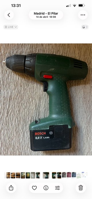 TALADRO BOSCH 9,6 V 1.4 AH
