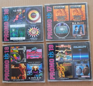 CD'S PROMO BIT MUSIC 16, 17, 18 Y 19