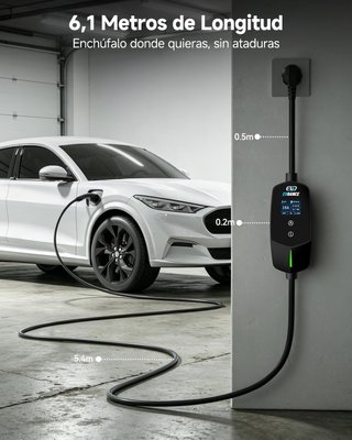 Cargador Coche Eléctrico EVDANCE 3,7 kW