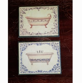 Cuadros Decorativos Baño Vintage