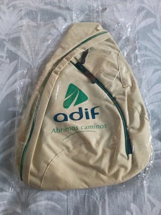 Mochila ADIF Beige y Verde