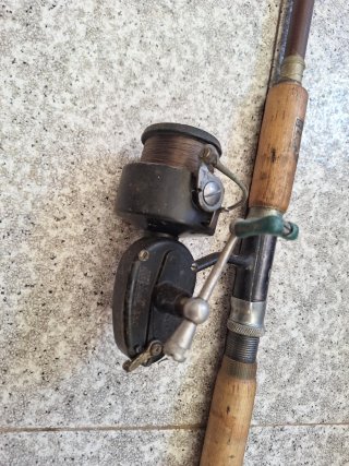Caña S.I.R. Vintage + Carrete Mitchell 350