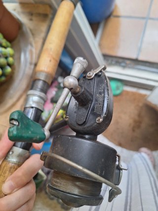 Caña S.I.R. Vintage + Carrete Mitchell 350