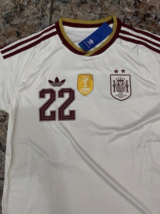 Camiseta España #22 Cubarsí Adidas