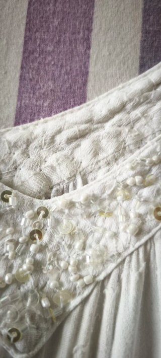 Vestido Antica Sartoria Talla Única Blanco de S/M.