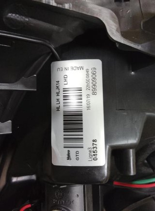 Nissan 1049 faro izquierdo 20-15128-05-2 juke