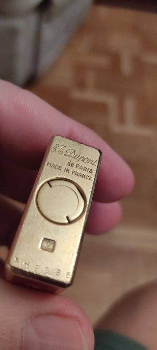 S.T. Dupont Laque de Chine Rojo/Dorado Vintage