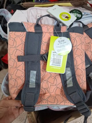 Mochila guardería Lassig nueva