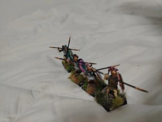 Lote 5 Miniaturas Soldados Griegos Pintadas