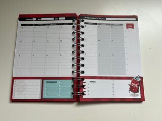 Agenda Coca Cola x Mr Wonderful