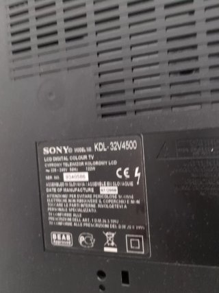 TV Sony Bravia 32 pulgadas modelo KDL-32V45000