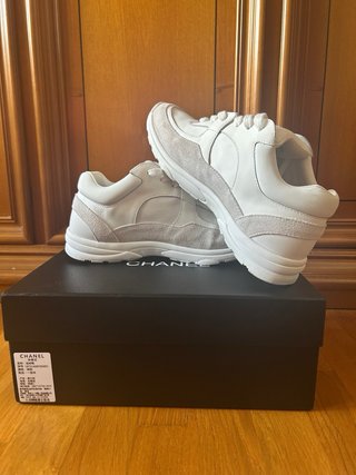 Scarpe Chanel Runner Bianche