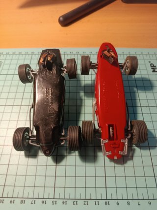 Scalextric Ferrari 156 F1 y  Cooper F1