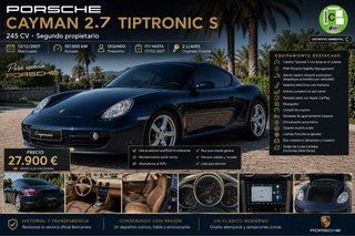 Porsche Cayman 2008 cambio por 997