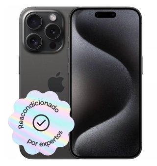 iPhone 15 Pro Negro Reacondicionado
